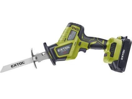 Aku pila ocaska 20V 1x2,0Ah BRUSHLESS EXTOL CRAFT 402454