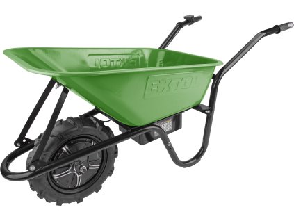 Aku kolečko 24V 2x12,0Ah 150 kg 80 l EXTOL CRAFT 402600