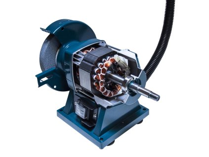 XTLINE Bruska stolní dvoukotoučová 300 W, 150 mm + lampa 40 W