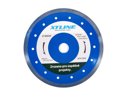 XTLINE Kotouč diamantový turbo | 250x2,2x10x25,4/22,2 mm