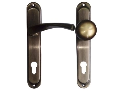TRITOOLS Dveřní kování Atena | V90, patina levá klika, koule