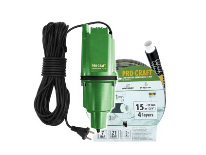 7167 vibracni cerpadlo procraft svn 72 sada s hadici 15m 34 pr 4kat1915 svn 72