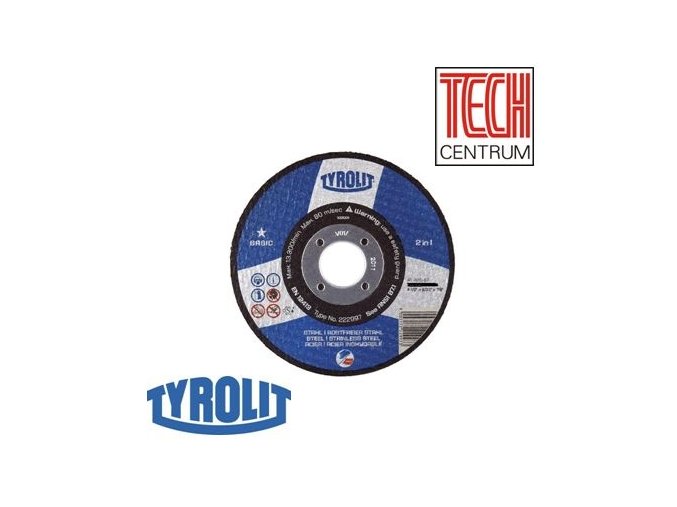 Kotouč řezací flex T41 115x1x22,2 OCEL 2v1