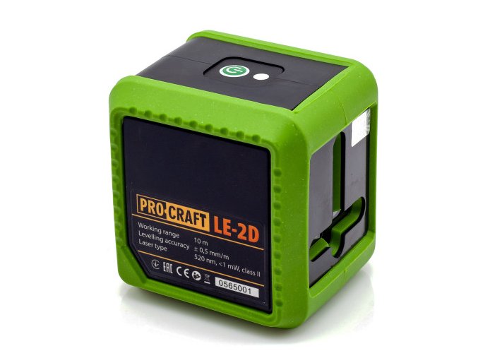 3490 laser zeleny liniovy krizovy samonivelacni procraft le 2d le 2d