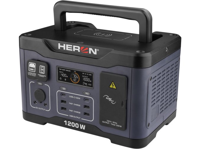 Stanice nabíjecí, 1200W, 921Wh