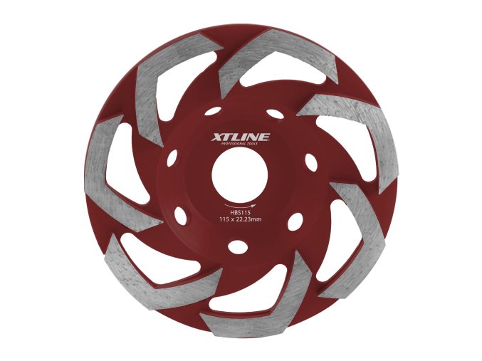 XTLINE Kotouč diamantový brusný segmentový | 150x22,2 mm