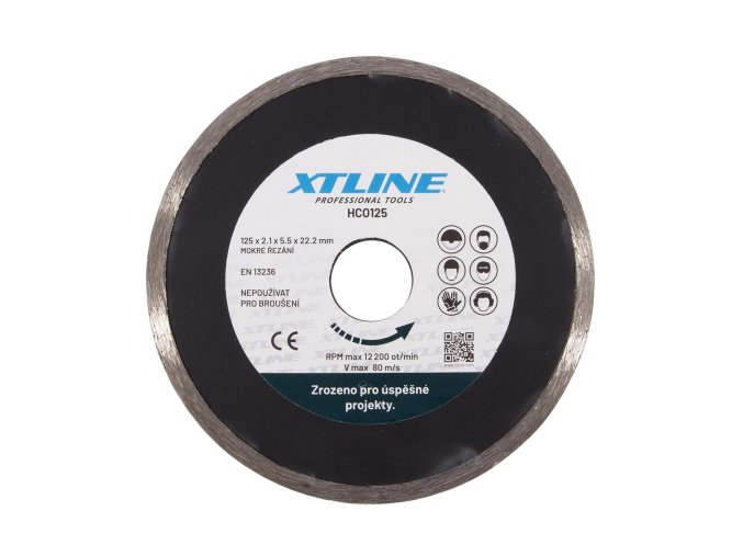 XTLINE Kotouč diamantový plný | 230x2,7x22,2 mm