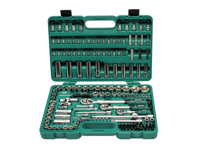 HONITON Sada hlavic 1/4"-3/8"-1/2" 155 dílů