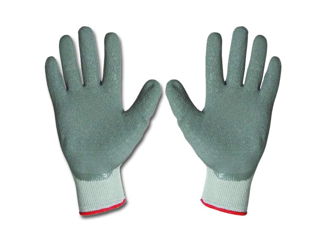 Rukavice máčené v latexu DIPPER | velikost 8"