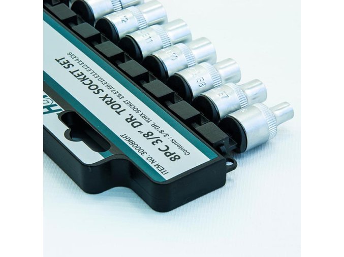 HONITON Sada hlavic TRX 3/8” 8 dílů