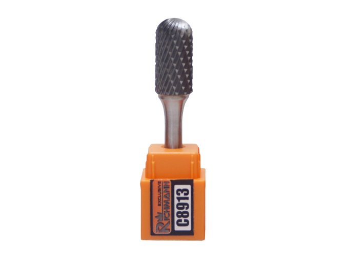 RICHMANN Kolíková fréza do kovu, stopka 6 mm | válcová kulatá 8x20 mm