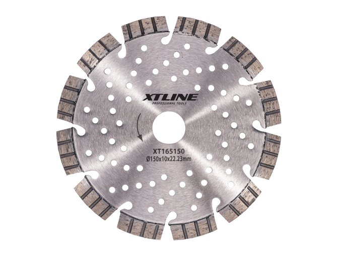 XTLINE Kotouč diamantový segmentový TURBO LASER | 180x2,4x10x22,2 mm