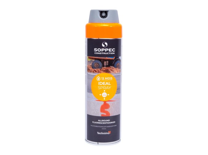 SOPPEC Značkovací sprej Soppec Ideal 360° | oranžový, 500 ml (ZN105061)