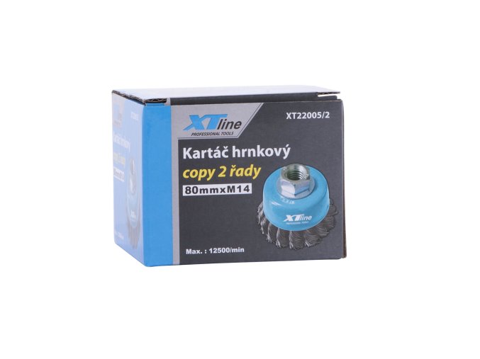 XTLINE Kartáč hrnkový dvouřadý copy M14 | 80 mm