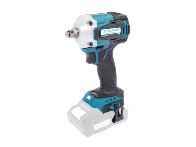 XTLINE Aku rázový utahovák na 1/2" hlavice bezuhlíkový 18 V, 400 Nm