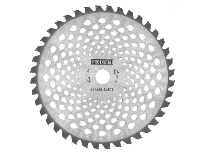 6984 nuz krovinorezu kotouc d255254 40t will win procraft np 40t
