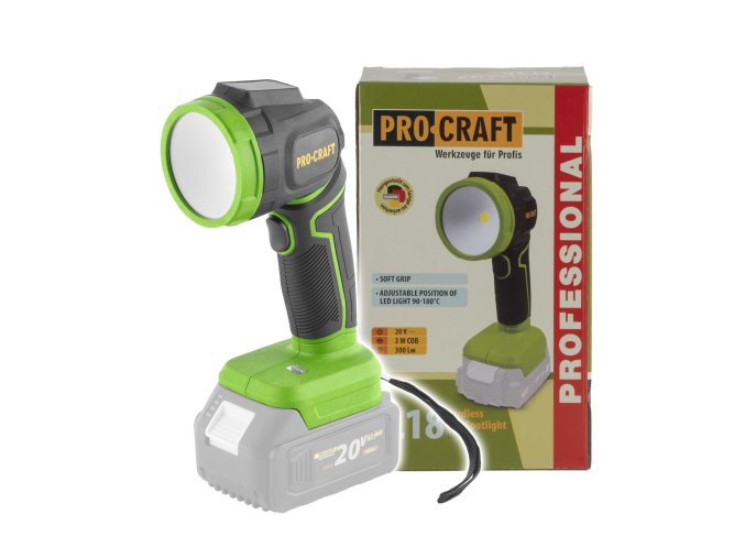 7179 led reflektor aku ll18bb bez akumulatoru a nabijecky ll18bb