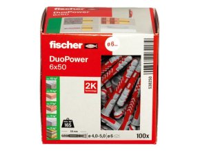 Fischer hmoždinka duopower 6x50