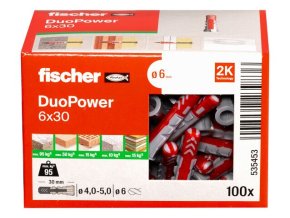 Fischer hmoždinka duopower 6x30