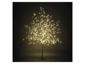 LED svítící stromek, 120 cm, venkovní i vnitřní, teplá bílá, časovač