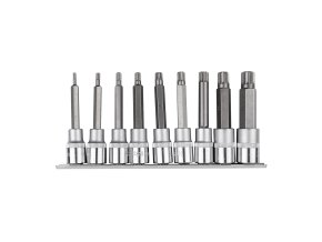 RICHMANN Sada nástavců XZN 1/2" 9 dílů | M4-M16, 100 mm