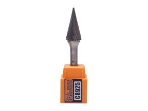 RICHMANN Kolíková fréza do kovu, stopka 6 mm | špičatý kužel 10x20 mm