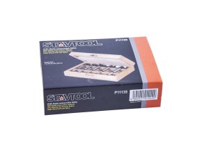 STAVTOOL Sada sukovníků do dřeva 5 dílů | 15-35 mm, dřevěný box