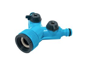 XTLINE Rozdvojka s ventily pro 2 rychlospojky | 3/4”