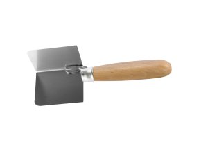 STAVTOOL Lžíce koutová vyhlazovací nerezová | 120x80x80 mm