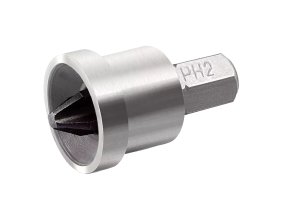 STAVTOOL Bit s kovovým dorazem 1/4" | PH2, 1bal/2ks
