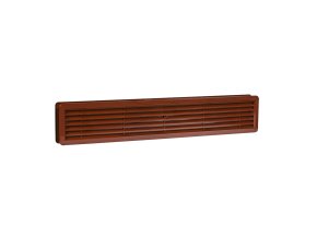 HACO Mřížka větrací dveřní hnědá | 500x90 mm (bal/2ks)