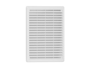 HACO Mřížka větrací bílá se síťovinou - krytka | 250x250 mm