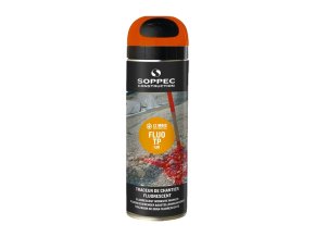 SOPPEC Značkovací sprej Soppec Fluo TP, 12M | oranžový, 500 ml