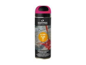 SOPPEC Značkovací sprej Soppec Fluo TP, 12M | růžový, 500 ml