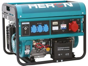 Elektrocentrála benzínová 13HP/6,0kW (400V) 2,2kW (230V), elektrický start