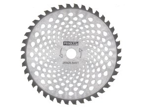 6984 nuz krovinorezu kotouc d255254 40t will win procraft np 40t