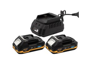 7727 sada baterie 20v 2ah 2 ks 1 nabijecka procraft pbc set 1 pbc set 1