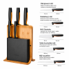 Bambusový blok s pěti noži Fiskars Functional Form™ 2 1057552