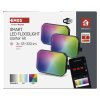 GoSmart venkovní LED reflektor, startovací sada, 3 díly, 14 W, RGBIC stmívatelné, WiFi