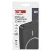 Powerbanka EMOS WI 1046, 10 000 mAh, 20 W+Wireless, šedá