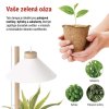 LED GROW pěstební lampa 7 W, časovač, bílá