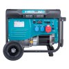 Elektrocentrála benzínová 15HP/6,8kW/8,5kVA (400V), 5,5kW (230V), podvozek