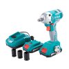 utahovák rázový AKU 1/2", brushless, 20V Li-ion (2x), 2000mAh, industrial