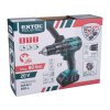 Aku vrtací šroubovák s příklepem 20V 1x2,0Ah SHARE20V BRUSHLESS EXTOL INDUSTRIAL 8791802