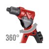 kleště nýtovací s otočnou hlavou COMBO, pro nýt. matice M3-M6 a trhací nýty 2,4-4,8mm