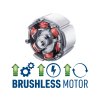 vrtací šroubovák aku, BRUSHLESS, 12V Li-ion s nářadím, sada 46ks