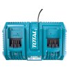 Nabíječka pro 2 baterie, 20V Li-ion, industrial