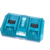 Nabíječka pro 2 baterie, 20V Li-ion, industrial