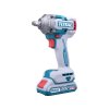 Utahovák rázový AKU 1/2", brushless, 400Nm, 20 V Li-ion  (2x), industrial