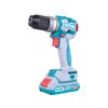 Vrtací šroubovák AKU s příklepem, brushless, 20V Li-ion (2x), industrial
